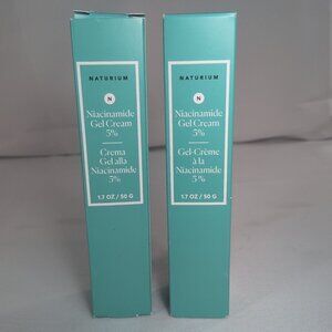 2 Naturium Niacinamide Gel Cream 5% 50G NEW 1.7 oz Vegan Hydrate Reduce Pores